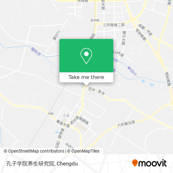 孔子学院养生研究院 map