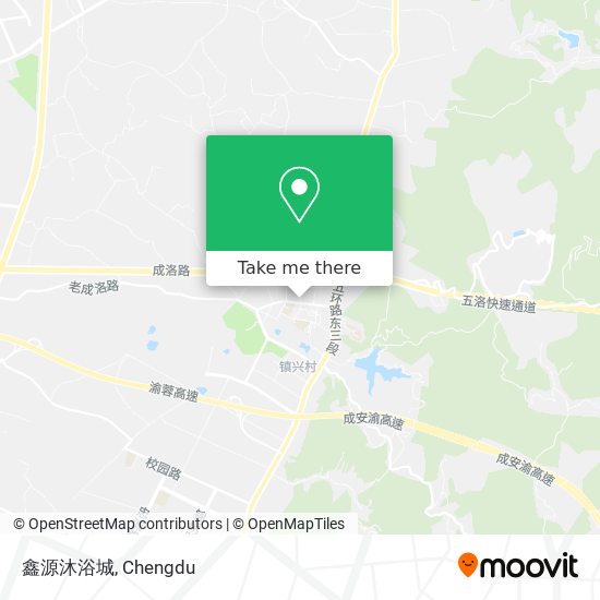 鑫源沐浴城 map