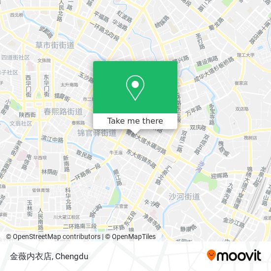 金薇内衣店 map