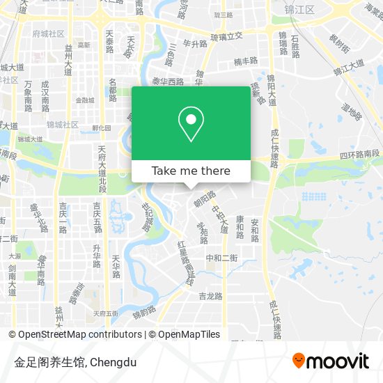 金足阁养生馆 map