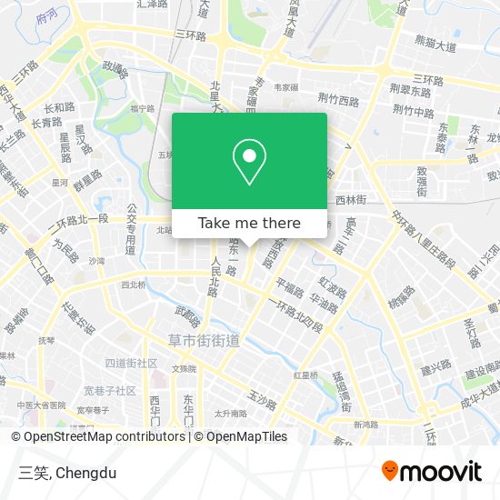 三笑 map
