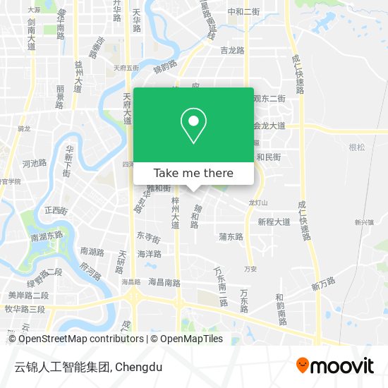 云锦人工智能集团 map