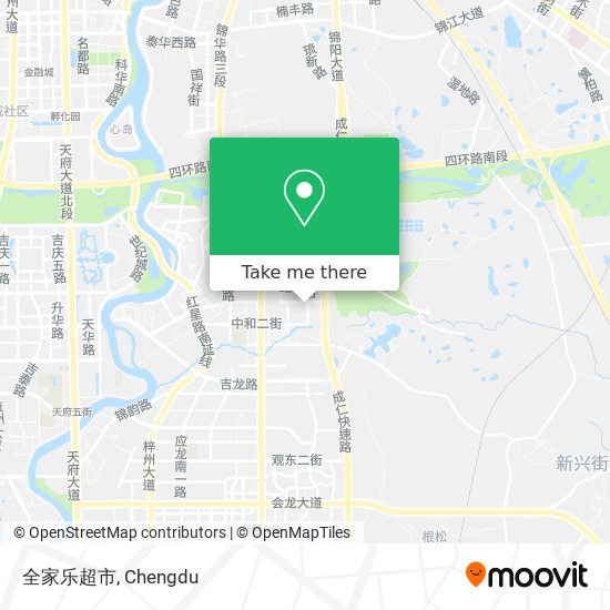 全家乐超市 map