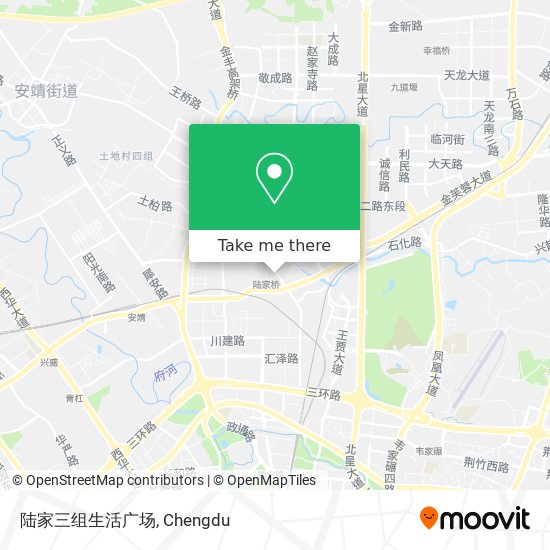 陆家三组生活广场 map