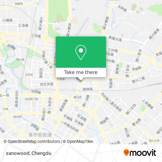 sanowood map