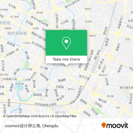 cosmos设计师公寓 map