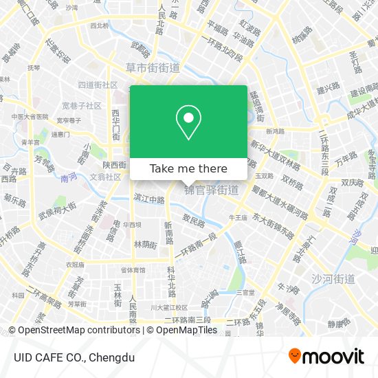 UID CAFE CO. map