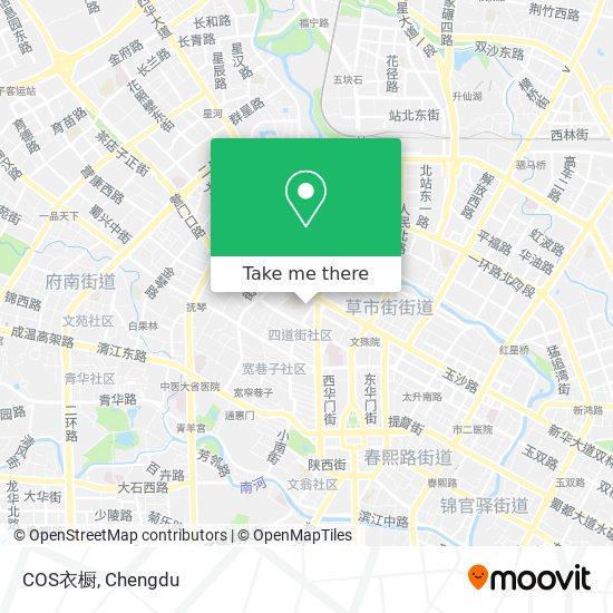COS衣橱 map