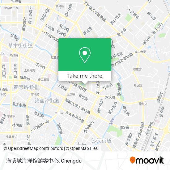 海滨城海洋馆游客中心 map