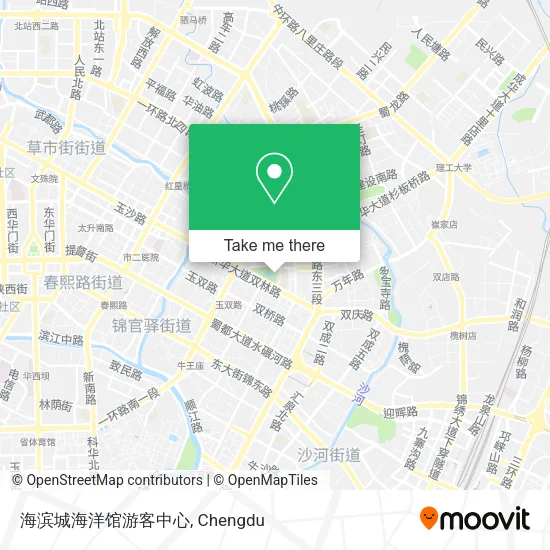 海滨城海洋馆游客中心 map