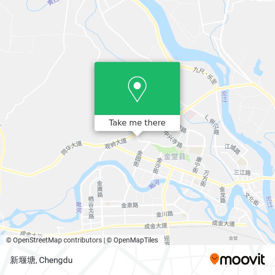 新堰塘 map