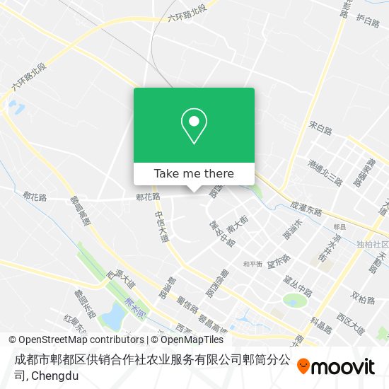 成都市郫都区供销合作社农业服务有限公司郫筒分公司 map