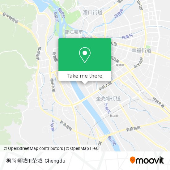 枫尚领域III荣域 map
