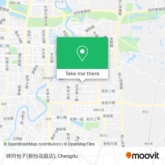 肆同包子(新怡花园店) map