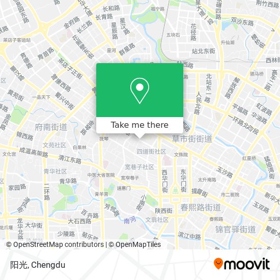 阳光 map