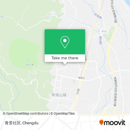 青景社区 map