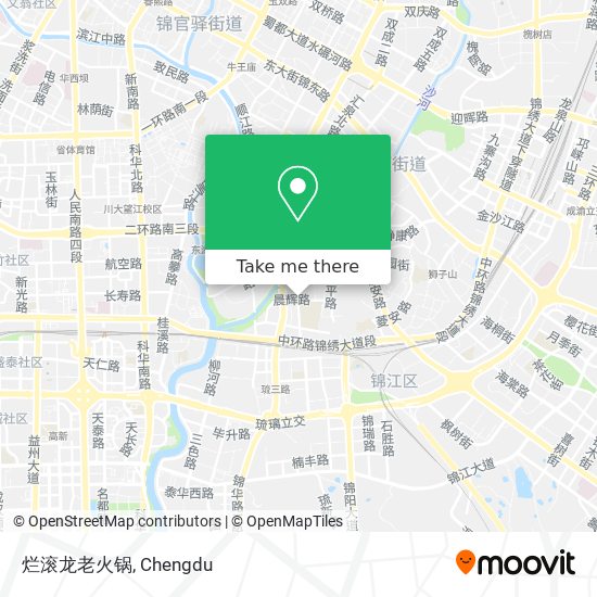 烂滚龙老火锅 map