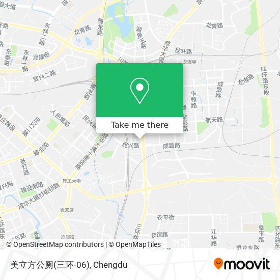 美立方公厕(三环-06) map