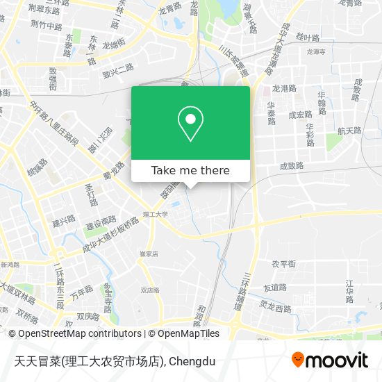 天天冒菜(理工大农贸市场店) map