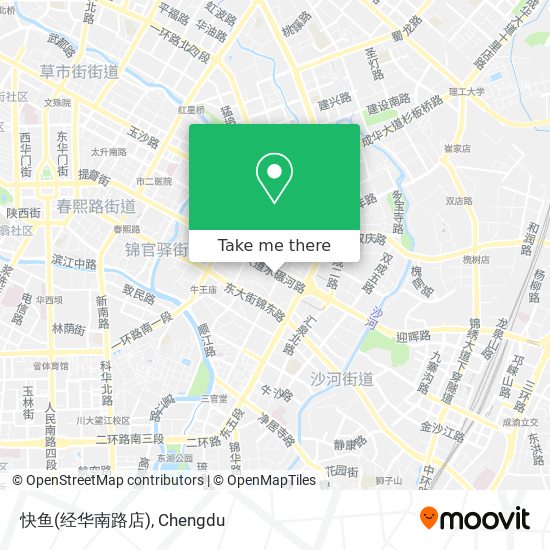快鱼(经华南路店) map