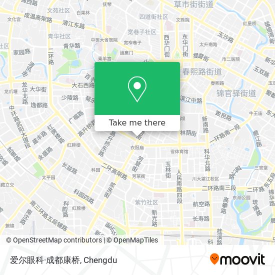 爱尔眼科·成都康桥 map