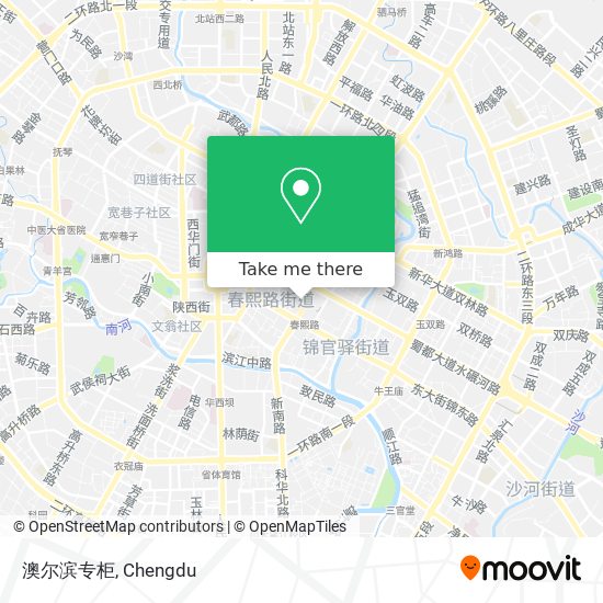 澳尔滨专柜 map