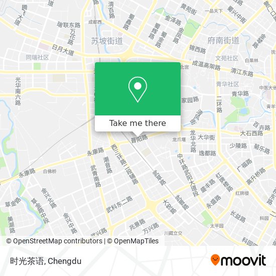 时光茶语 map