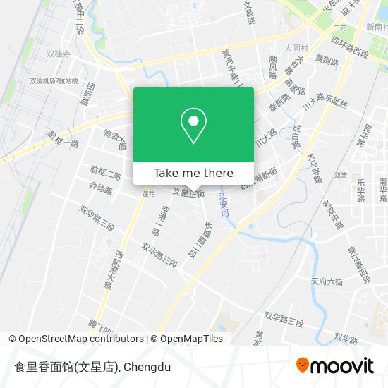 食里香面馆(文星店) map