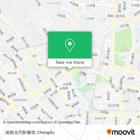 成都当代影像馆 map