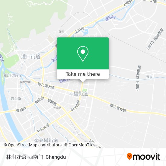 林涧花语-西南门 map