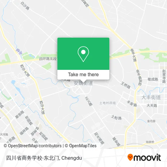 四川省商务学校-东北门 map