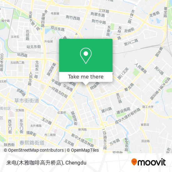 来电(木雅咖啡高升桥店) map