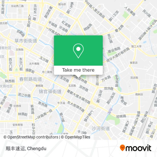 顺丰速运 map