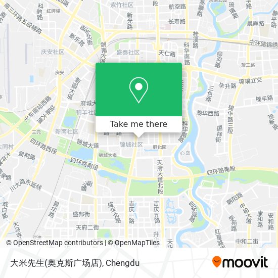 大米先生(奥克斯广场店) map
