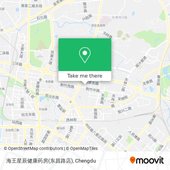 海王星辰健康药房(东昌路店) map