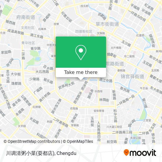 川调清粥小菜(耍都店) map