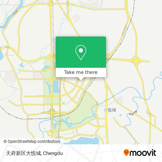 天府新区大悦城 map