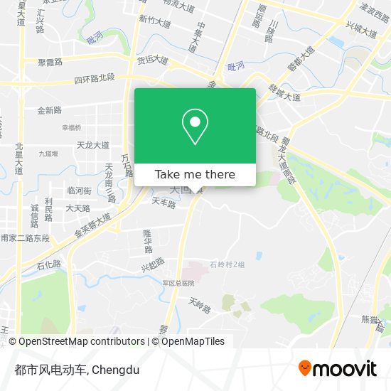 都市风电动车 map