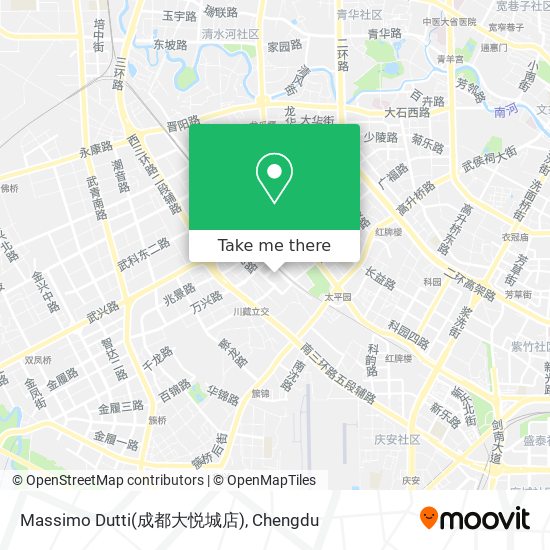 Massimo Dutti(成都大悦城店) map