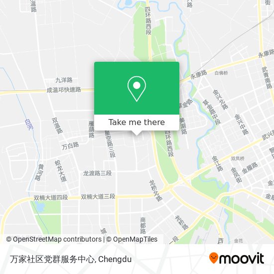 万家社区党群服务中心 map
