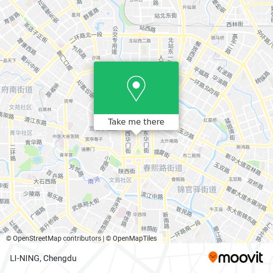 LI-NING map