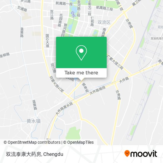 双流泰康大药房 map