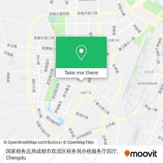 国家税务总局成都市双流区税务局办税服务厅四厅 map
