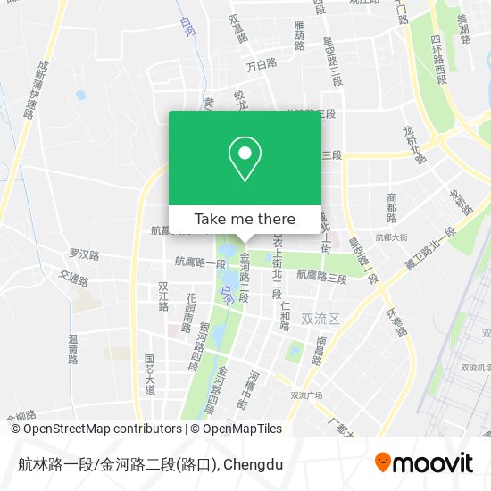 航林路一段/金河路二段(路口) map
