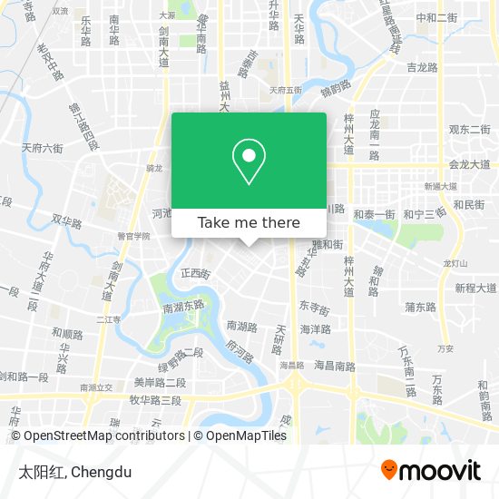 太阳红 map