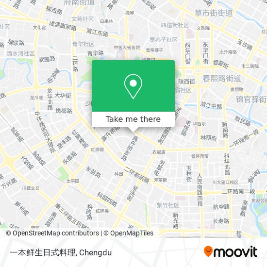 一本鲜生日式料理 map