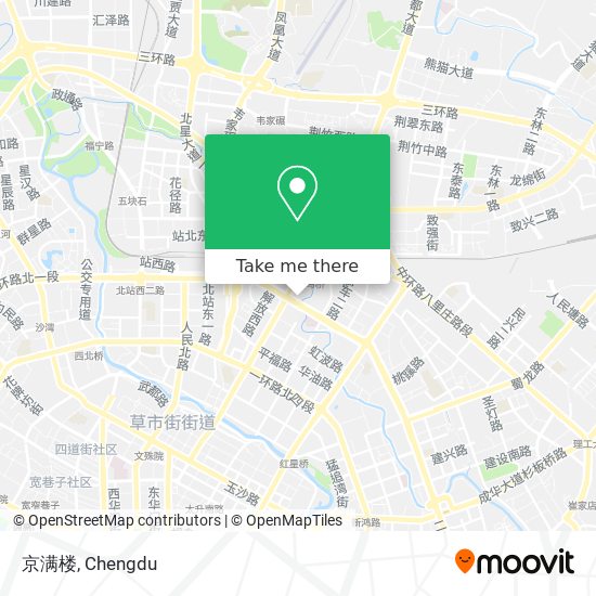 京满楼 map