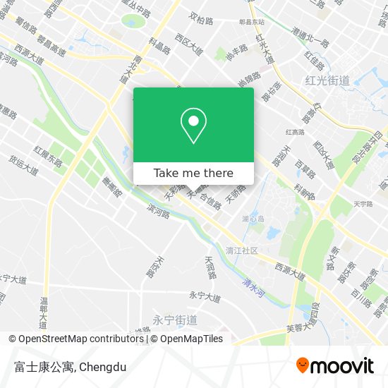 富士康公寓 map