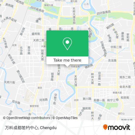 How To Get To 万科成都签约中心in 武侯区by Bus Or Metro