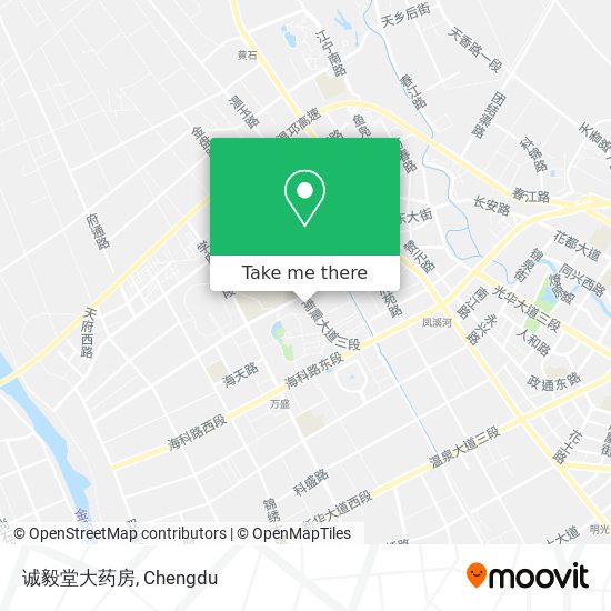 诚毅堂大药房 map